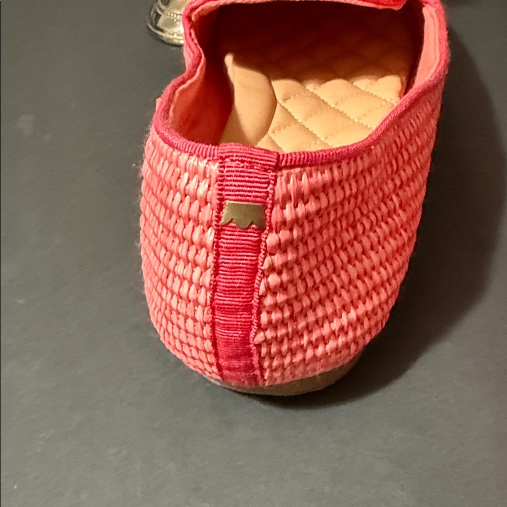 Birdies Coral Woven Flats - Picture 5 of 12